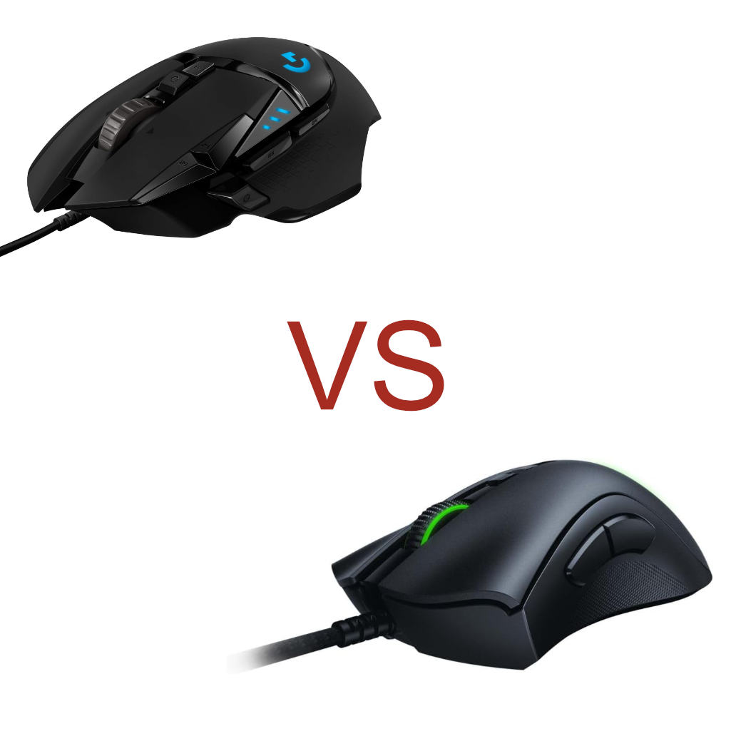 Logitech G502 Hero vs. Razer DeathAdder V2