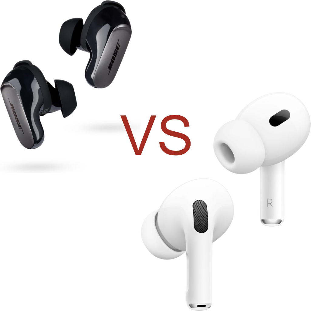 Bose QuietComfort Ultra vs. Apple AirPods Pro 2 – Vergleich